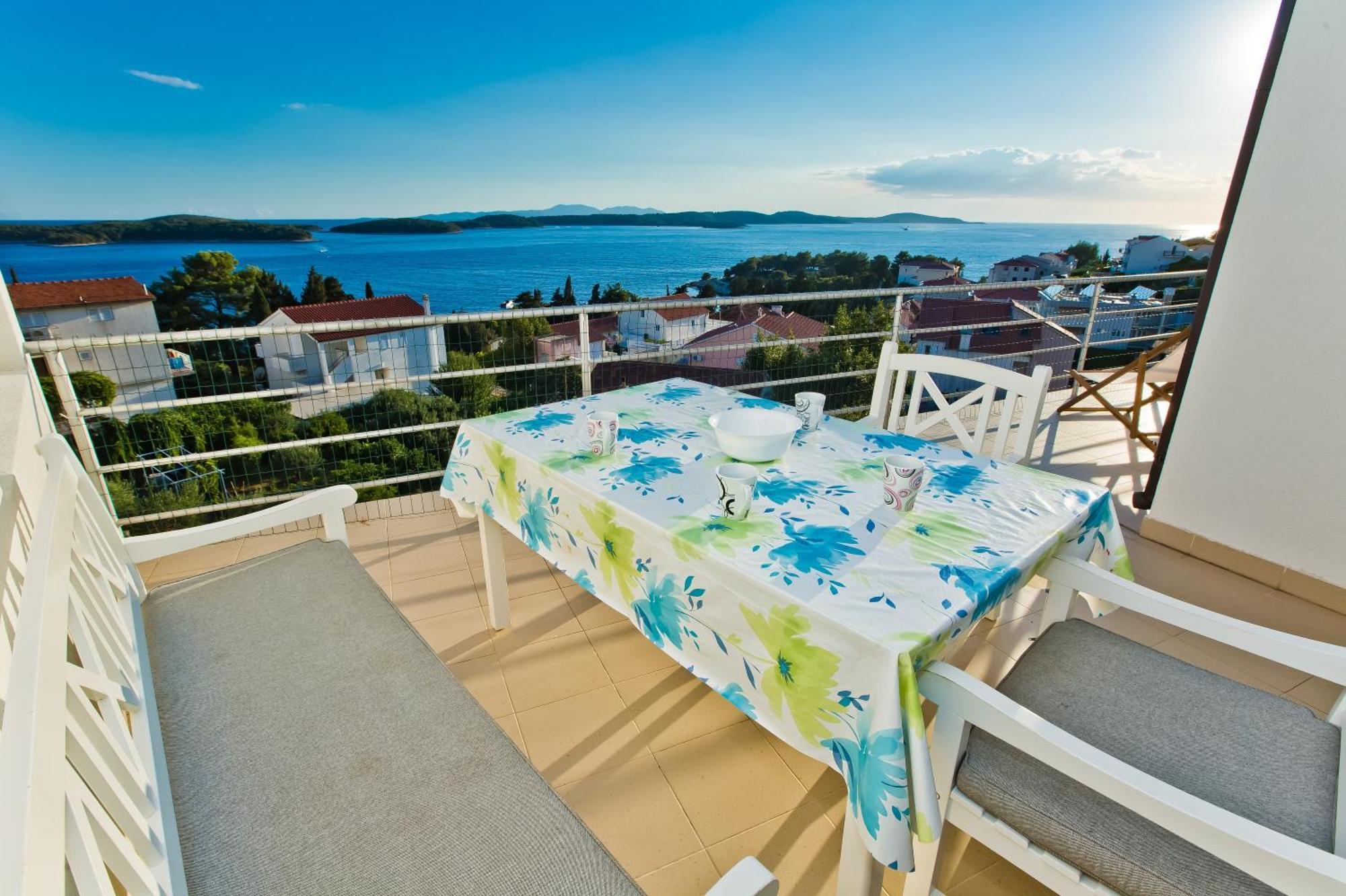 Villa Lucija Hvar Town Rom bilde